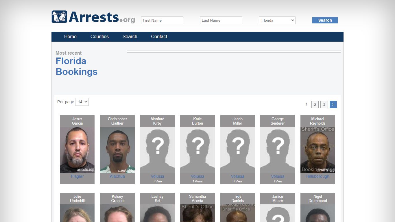 Hillsborough County Arrests and Inmate Search